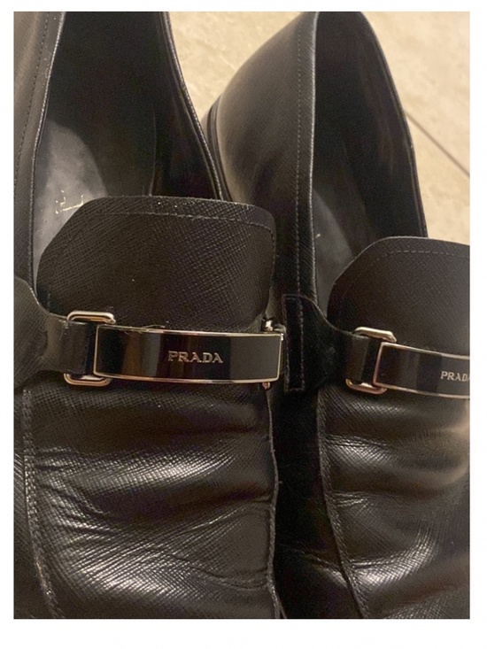 Prada Saffiano loafers main image 3